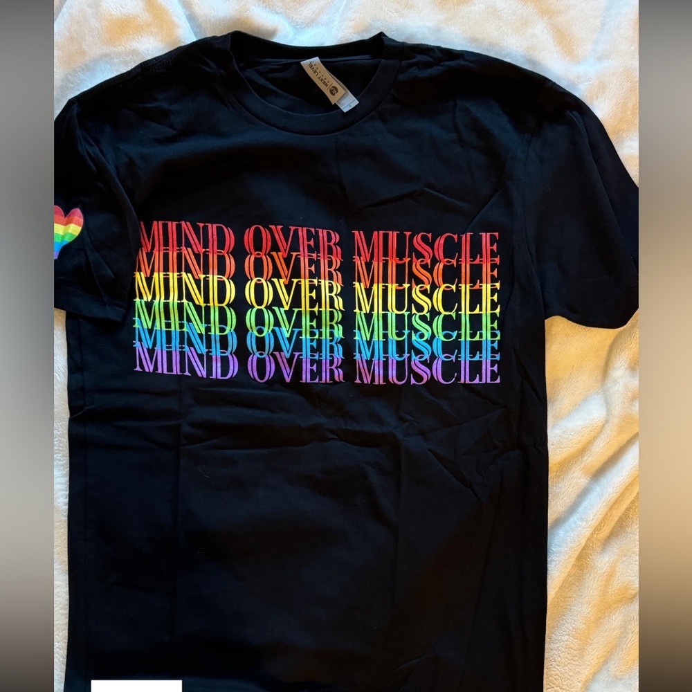 Pride Mind Over Muscle Tshirt
